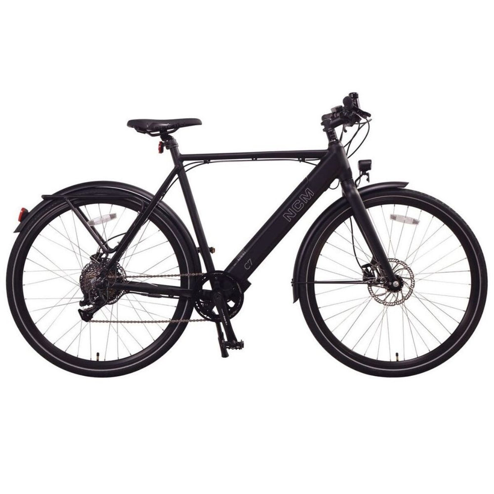 NCM C7 CITY E-BIKE, 250W-350W, 36V14Ah, 504Wh BATTERY (LARGE-BLACK)