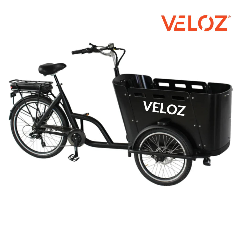 VELOZ ELECTRIC CARGO TRIKE 350W MOTOR 200 KILOS WEIGHT LOAD 6 MONTHS FREE SERVICE