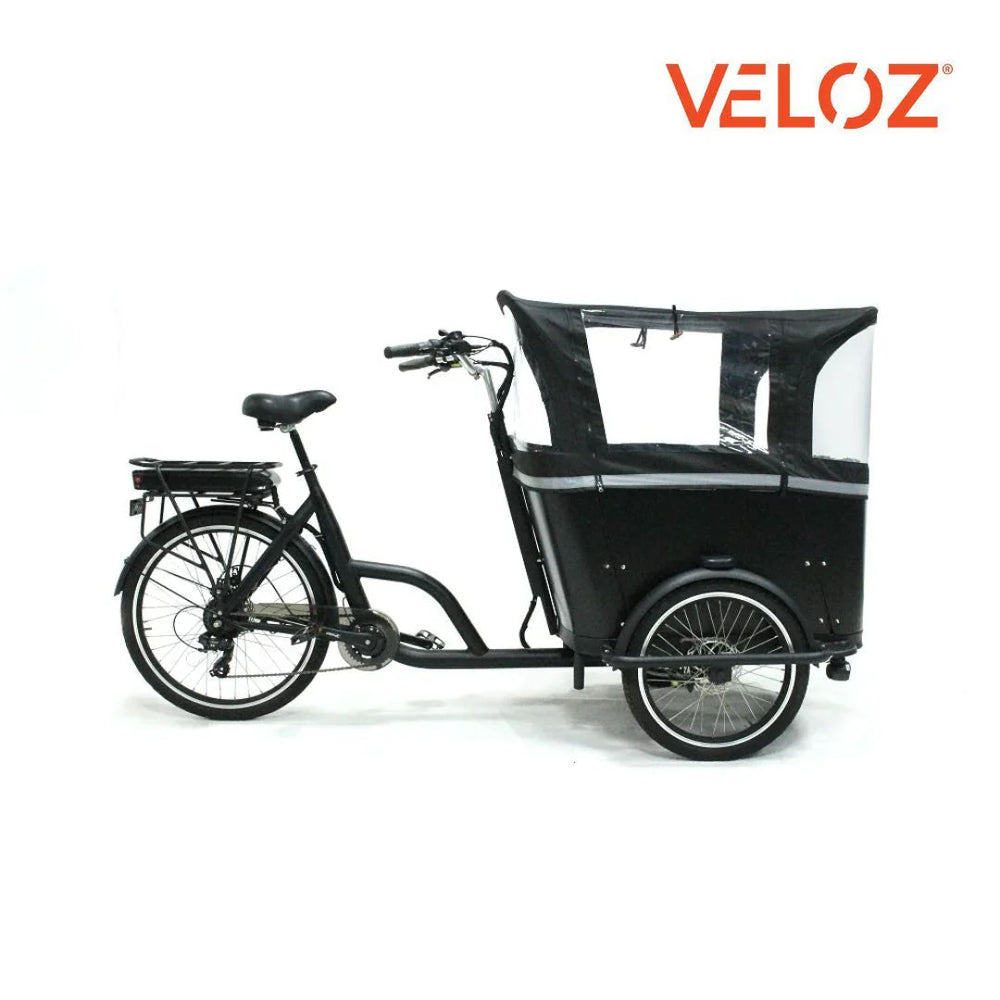 VELOZ ELECTRIC CARGO TRIKE 350W MOTOR 200 KILOS WEIGHT LOAD 6 MONTHS FREE SERVICE